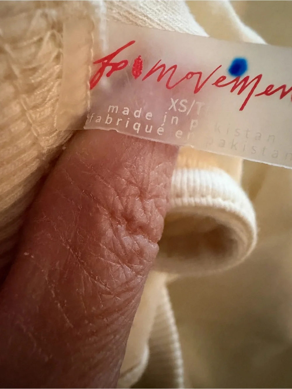 FP Movement Throw and Go Onesie Cream XS - Picture 14 of 16
